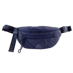 PAJAR Cohen Quilted Navy Blue Crossbody Fanny Pack